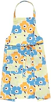マリメッコ　marimekko　エプロン　イエロー　ウニッコ　ピエニウニッコ マリメッコ marimekko エプロン イエロー ウニッコ
